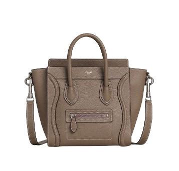 sac celine luggage souris|Sac Luggage Nano Modèle veau foulonné .